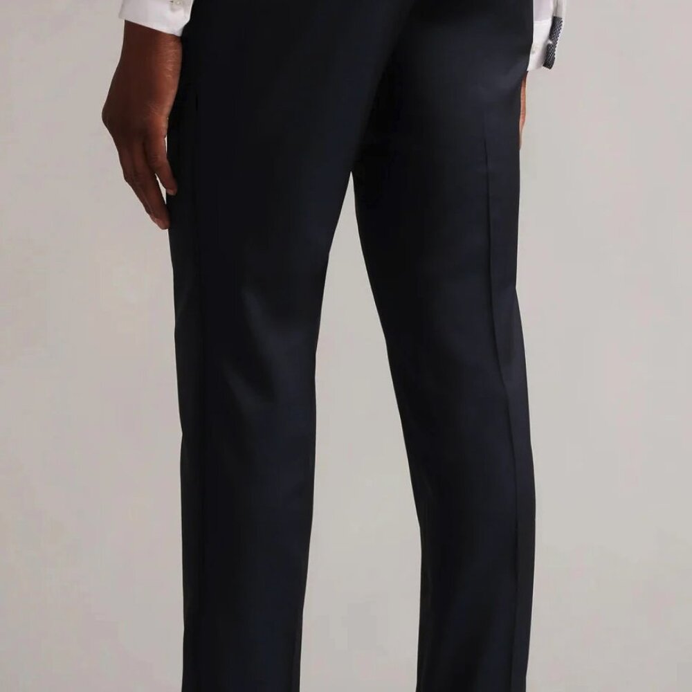 Ted Baker Josh Navy Shawl Collar Tuxedo 42R Made in CANADA - Picture 5 of 7